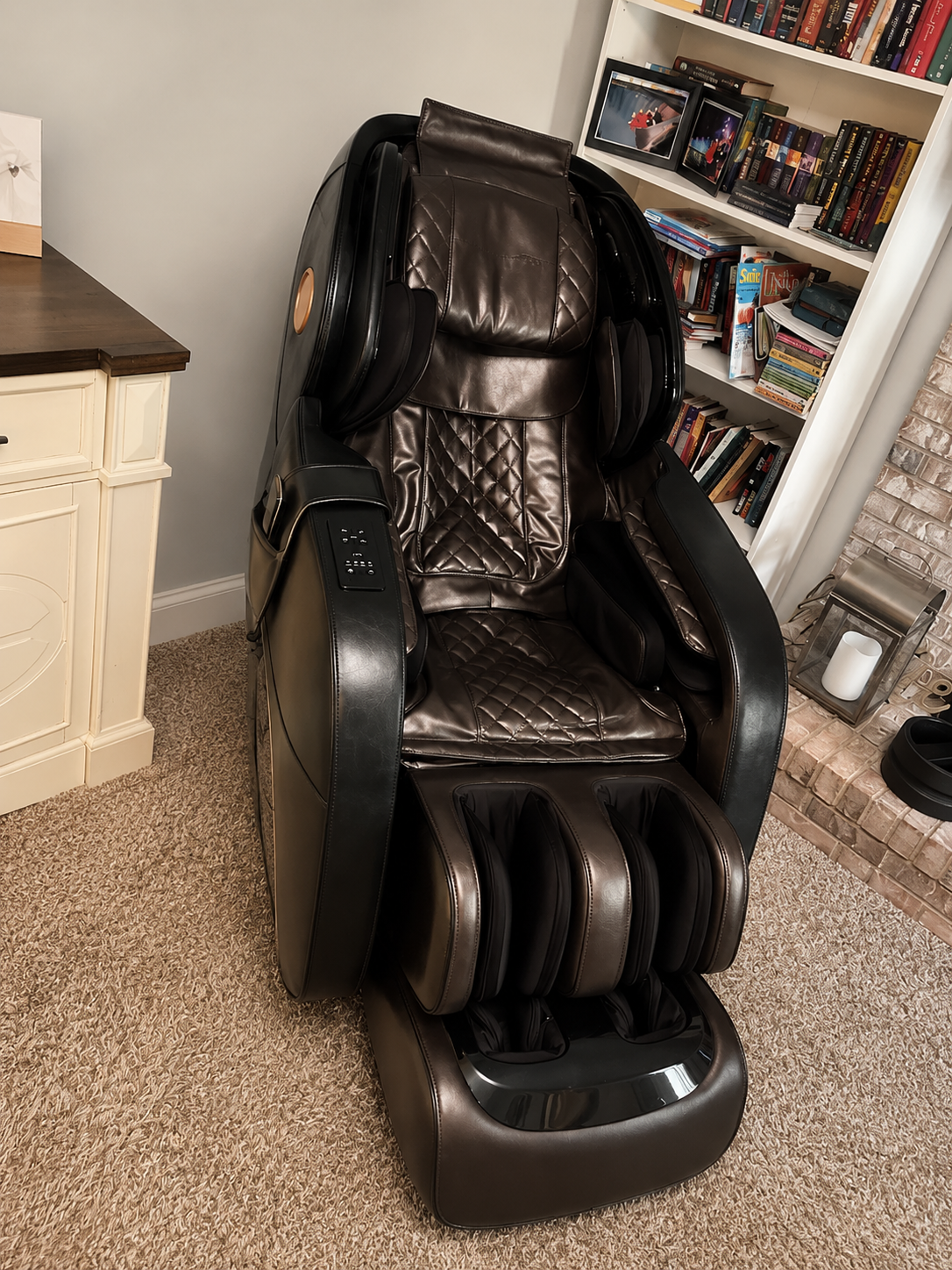 Massage chair delivery and room-of-choice placement
