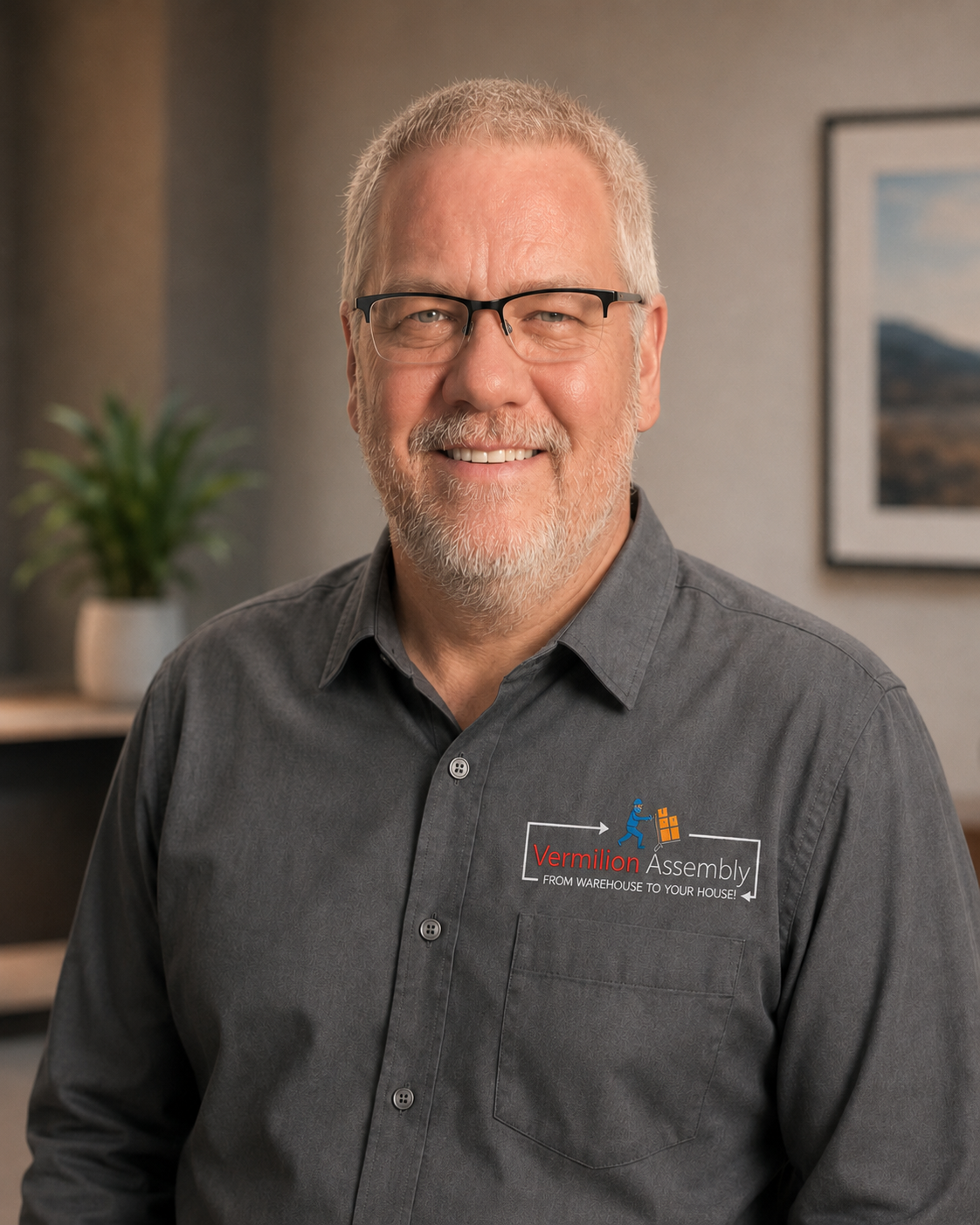 Portrait of Scot Vermilion, Owner and Founder of Vermilion Assembly